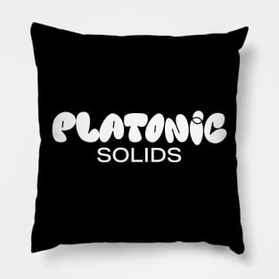 Platonic Solids - T Pillow