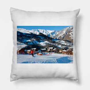 Saint Martin de Belleville 3 Valleys French Alps France Pillow