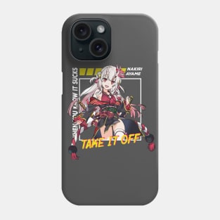 Nakiri Ayame - second generation of VTubers Phone Case