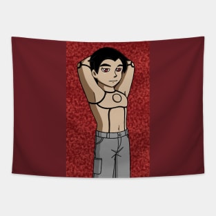 Marcus Shirtless Tapestry