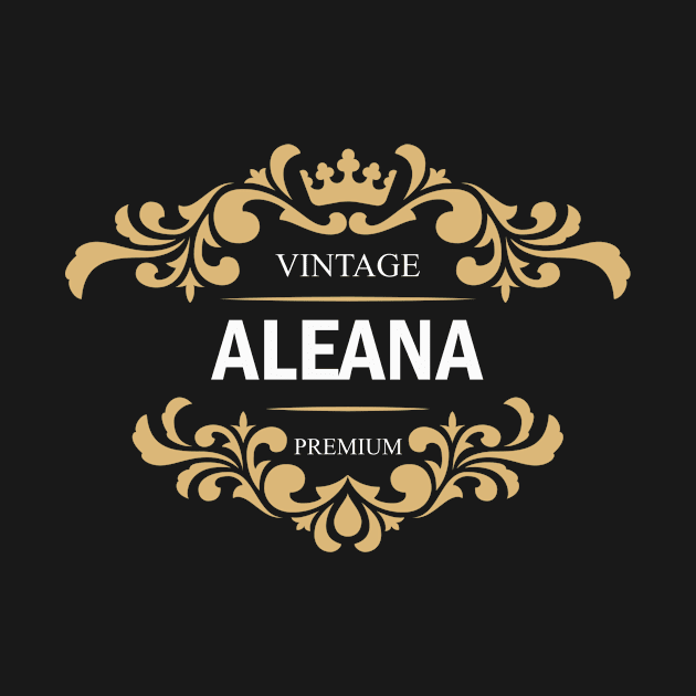 Alena Name by Rizaldiuk