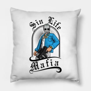 Sin Life Mafia Pillow