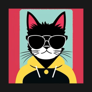 Retro Cat T-Shirt