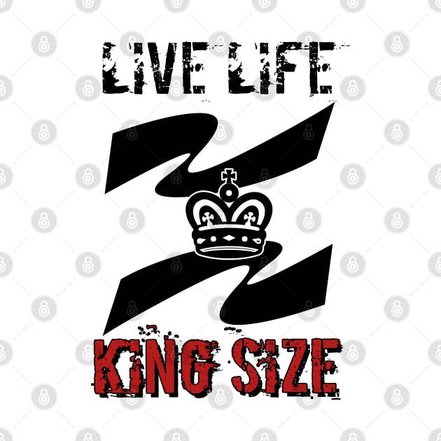 Live life king size by Smriti_artwork