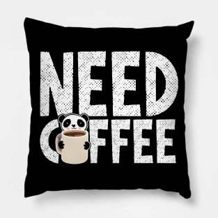 Need Coffee Pillow