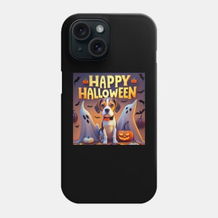 Beagle Happy Halloween Phone Case