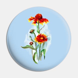 flowers Pin