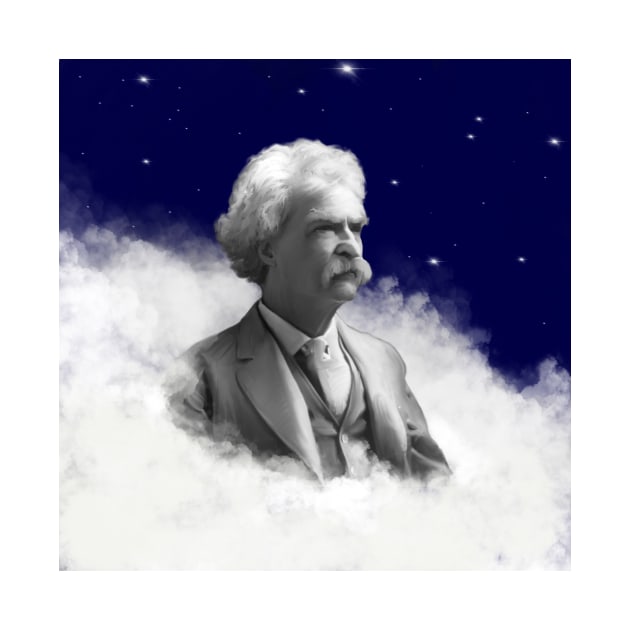 Mark Twain by zmudart