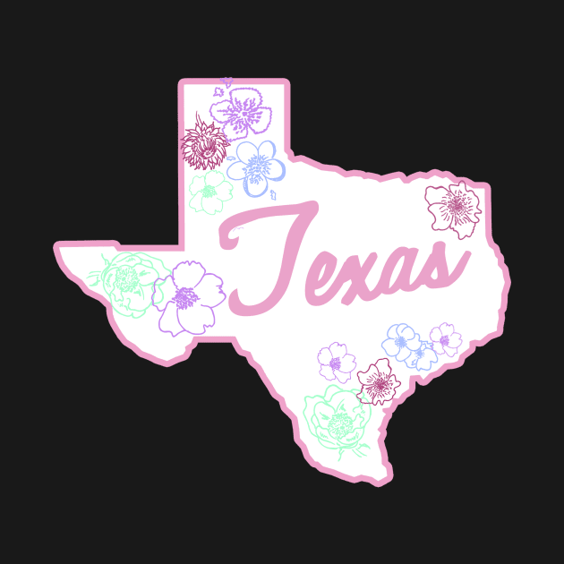 Floral Texas by lolosenese