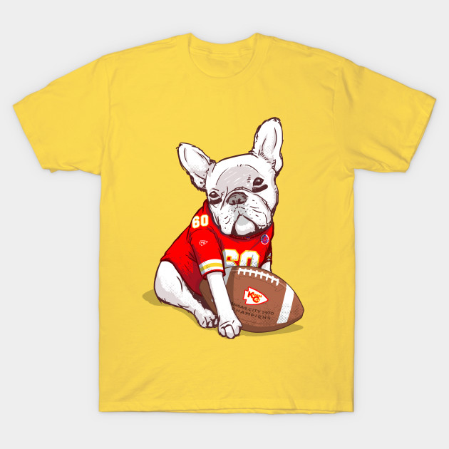 Kansas City Football Bulldog T Shirt French Bulldog T Shirt