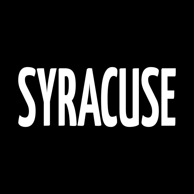 Syracuse New York Raised Me by ProjectX23Red