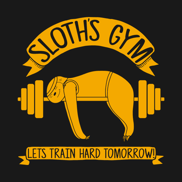 Sloths Gym by crackdesign