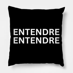 Double Entendre Pillow