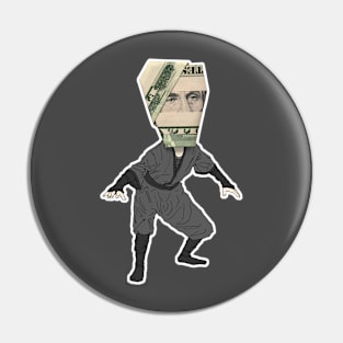 Ninja Lincoln Pin