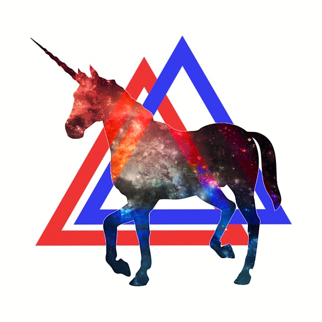 Hipster Galaxy Unicorn by jstayton26