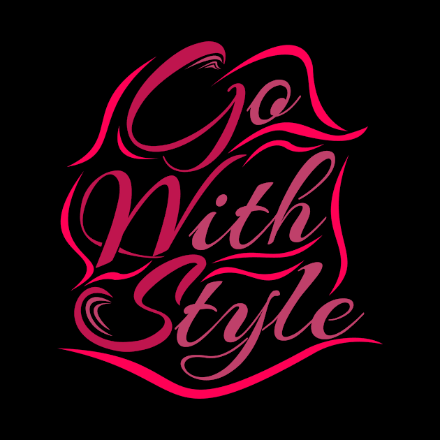 Go With Style Logo Typography by bayuajin28