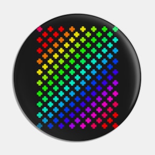 Rainbow D-PAD Pin