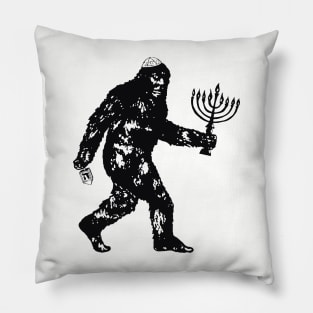 jewish bigfoot Pillow