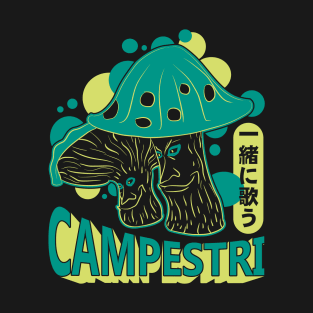 Campestri Monsters - D&D Dungeons and Dragons Mushrooms Fantasy RPG Game Monster T-Shirt