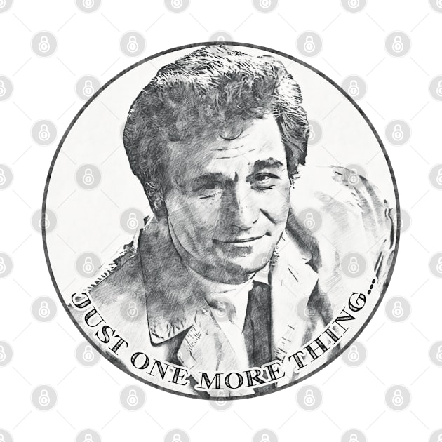 Columbo - Just One More Thing Sketch by karutees