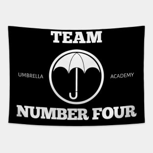 team number four - umbrella academy Tapestry