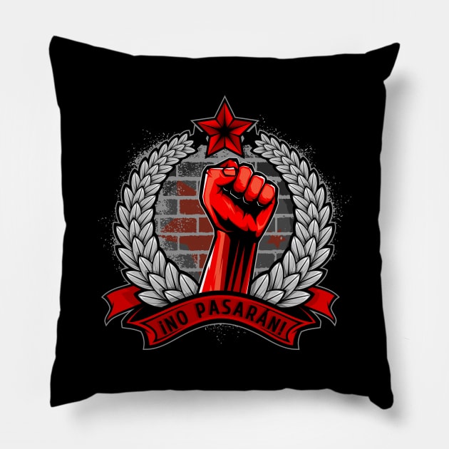 No pasarán! Pillow by SergioArt