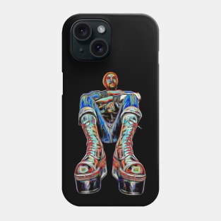 Marvin Gaye Platform Boot Neon Glow Style Phone Case