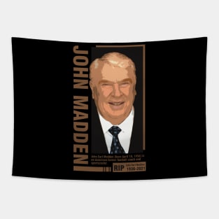 john madden rip Tapestry