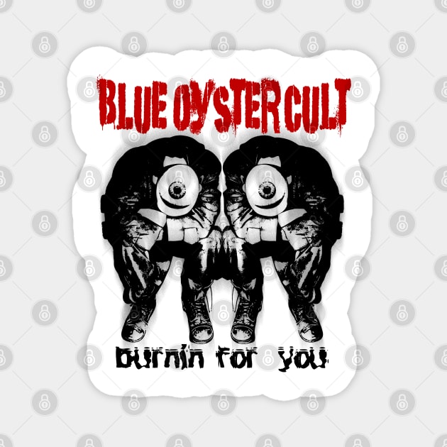 Blue oyter cult Magnet by kirilam