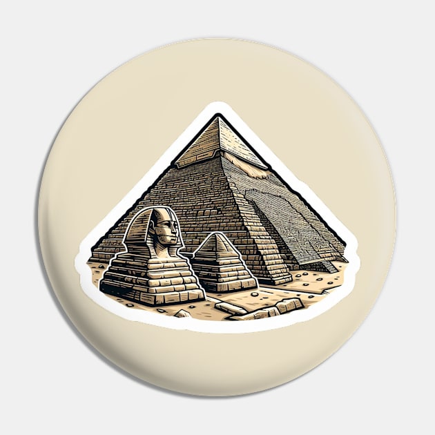 Giza Pyramids Pin by EKLZR