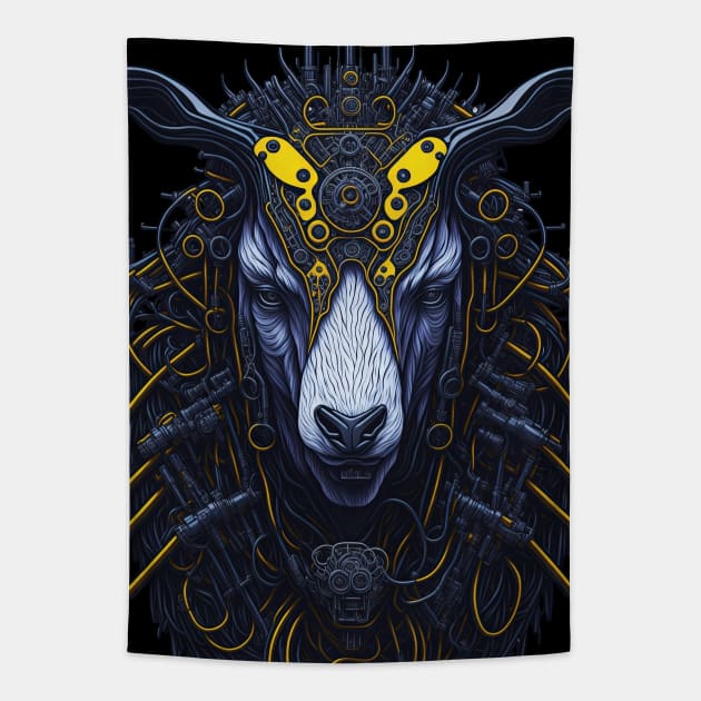 Electric Sheep Tapestry by Houerd