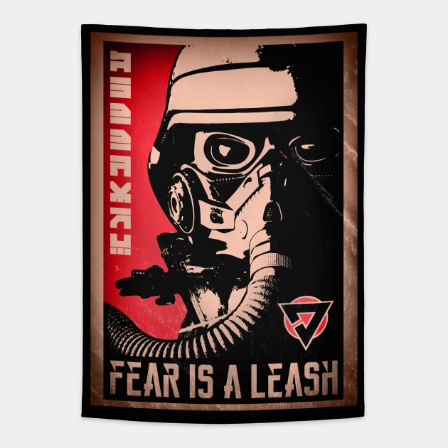 killzone Helghast Propaganda 2 Tapestry by syanart