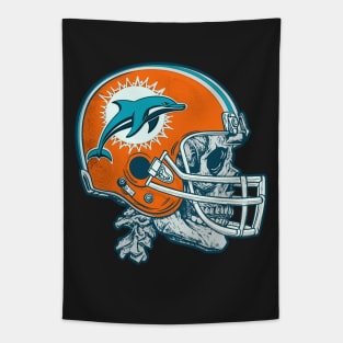 Vintage Miami Dolphins Tapestry