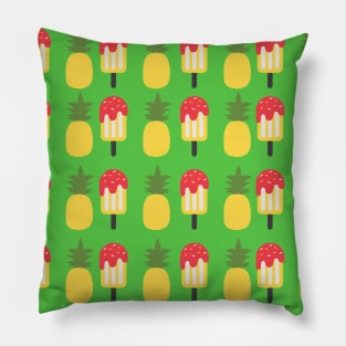 Pineapple And watermelon - Tropical Pillow