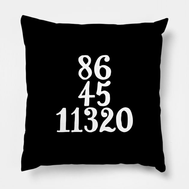 86 45 on 11 3 20 Get Rid Of Trump Pillow by Pattern Plans