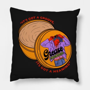 "Grease is the Word" Pillow