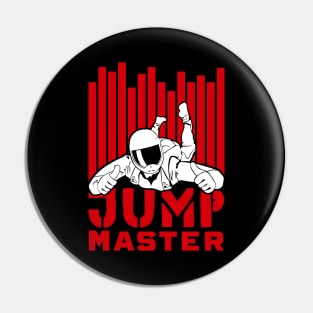 Base Jumping or Skydiving Gift Pin