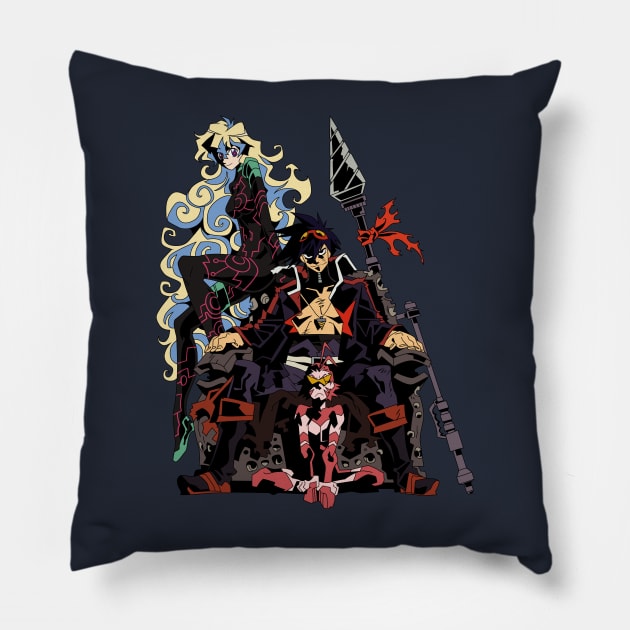 Gurren Lagann Pillow by KokoroPopShop