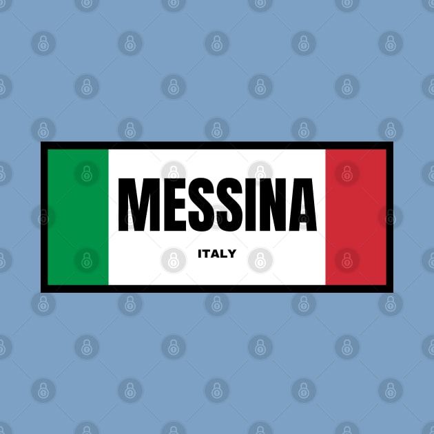 Messina City in Italian Flag Colors by aybe7elf