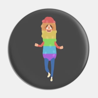 Rainbow Pickle Linda Pin