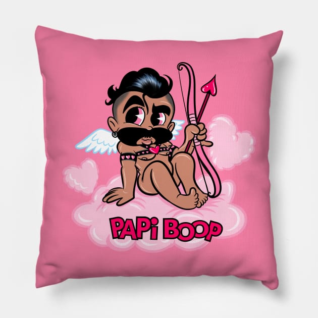 papi boopid Pillow by BeefcakeBoss