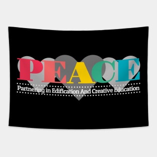 PEACE Homeschool Co-op T-Shirt Tapestry