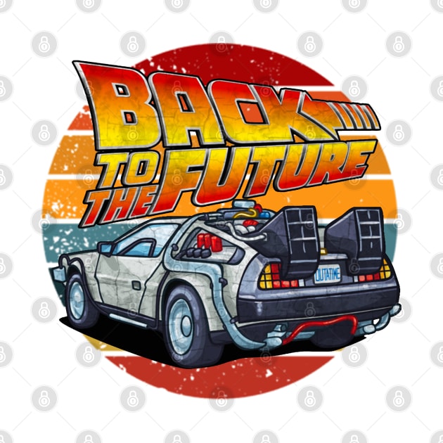 Back to the Future - DMC DeLorean by adriennfarkas