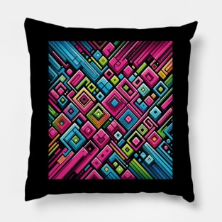 Abstract Geometric Pattern Pillow