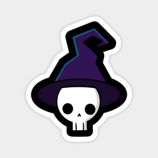 Skull Witch Magnet