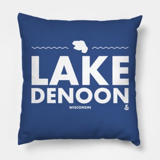 Racine County, Waukesha County, Wisconsin - Lake Denoon Pillow