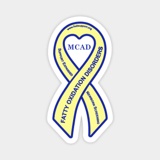 MCAD FOD Awareness Ribbon Magnet