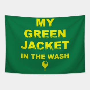 My Jacket Green in the Wash Tapestry