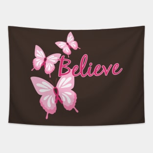 Believe with Butterflies Tapestry