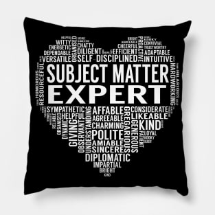 Subject Matter Expert Heart Pillow